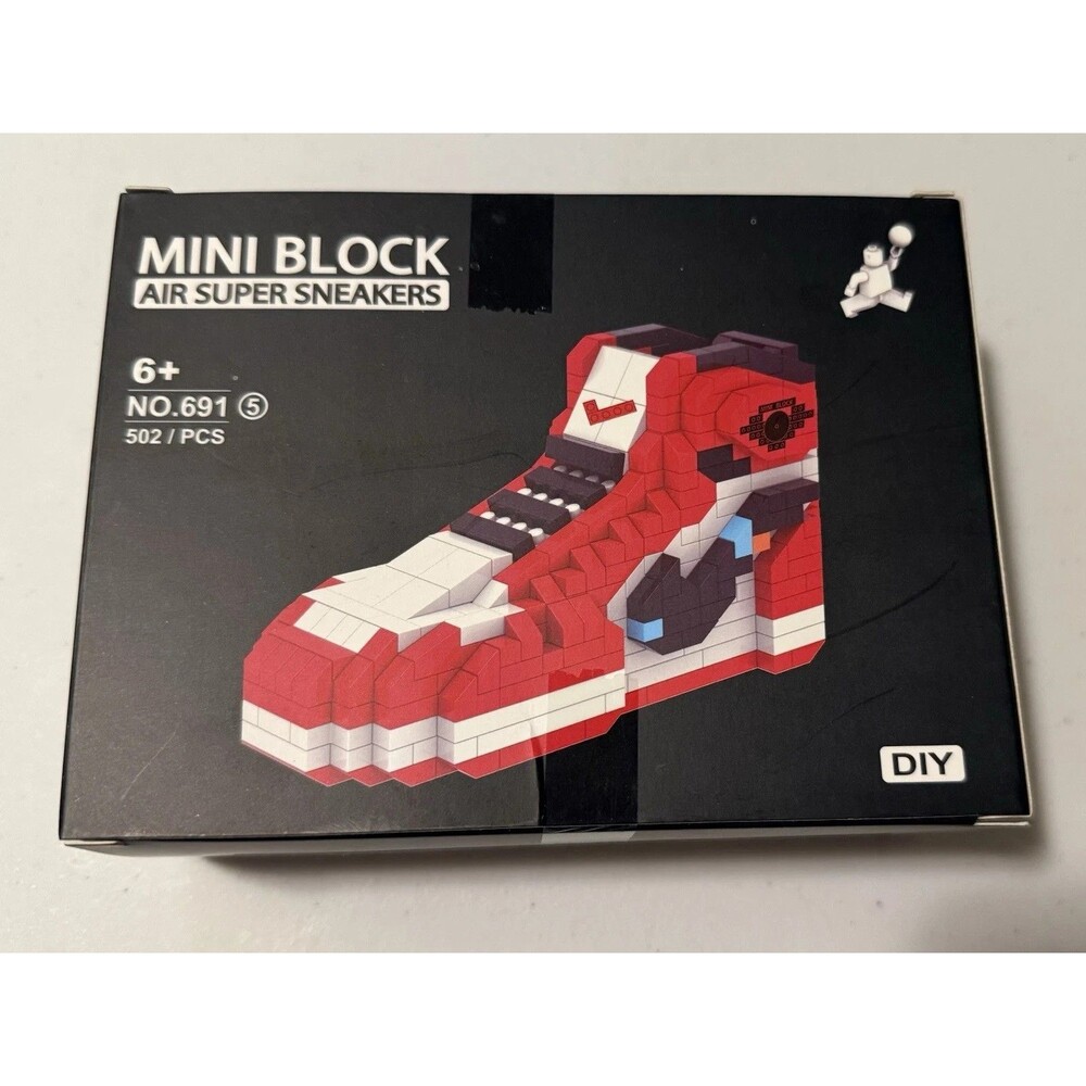 Dr. Star Mini Block Air Super Sneaker Jordan 1 3D New ) NO. 691 DIY